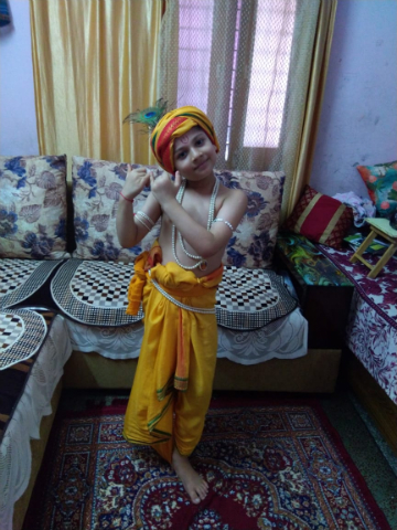 Primary School Celebrated Shri Krishna Janmashtami