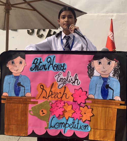 Inter House English Speech Competition (Classes VI & VII)