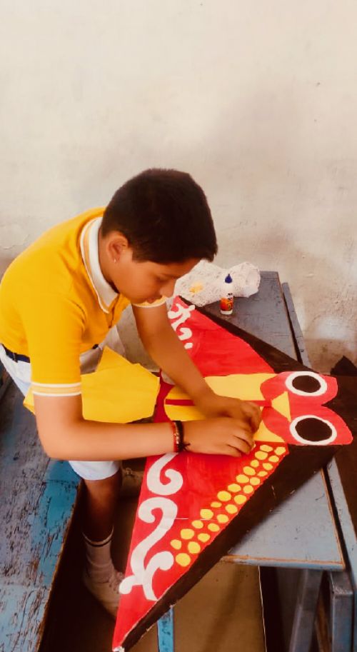 KITE MAKING COMPETITION