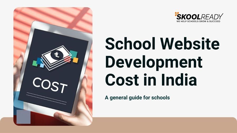 Cost of School Website Design and Development in India